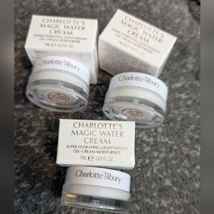 Charlotte Tilbury Magic Water Cream small 7ml each travel size Brand new